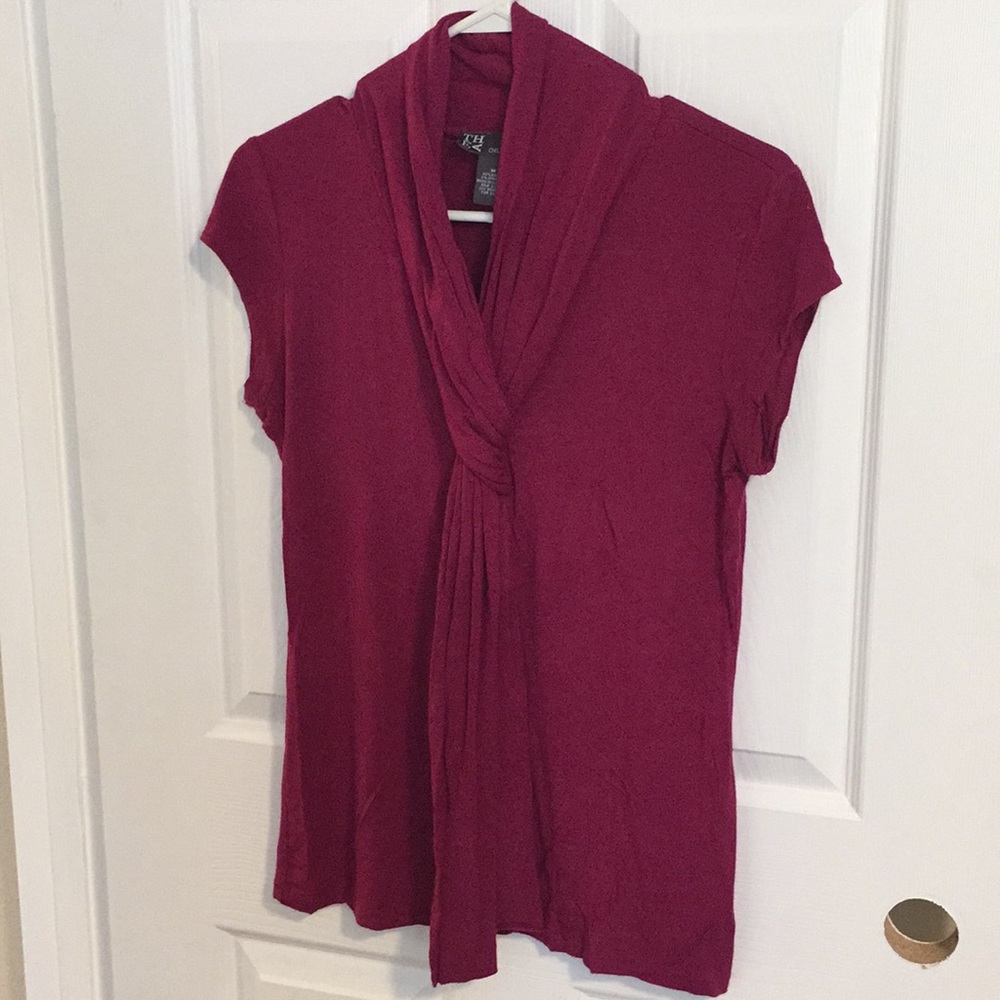 Fuschia Short Sleeve Shirt